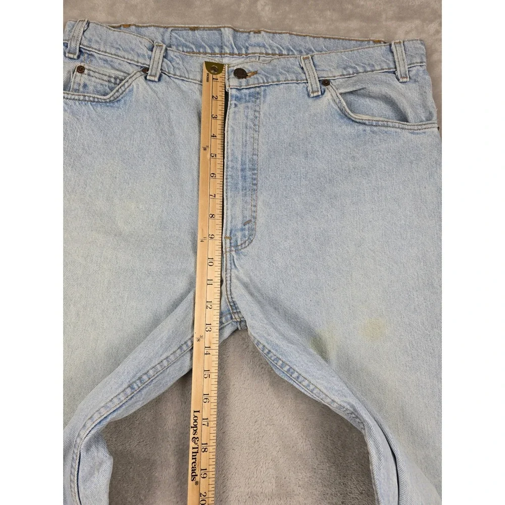 Vintage Levi's 550 Jeans Men 38x34 Fit 36x34 Orange Tab Relaxed Tapered USA Made